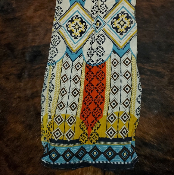 Ariat Cali. moon rise Aztec slim fit maxi dress - Picture 7 of 12